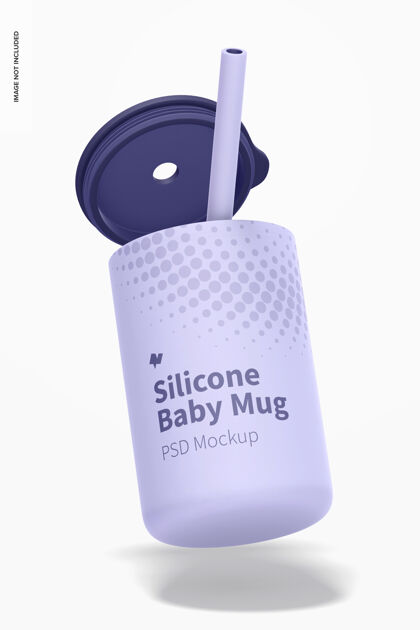 模型硅胶婴儿马克杯盖模型 浮动宝贝马克杯