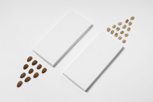 包装巧克力包装模型平面布局巧克力包装模型