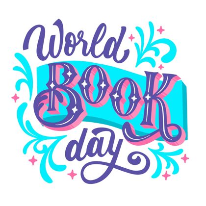 图书日手绘世界图书日插图国际版权日故事