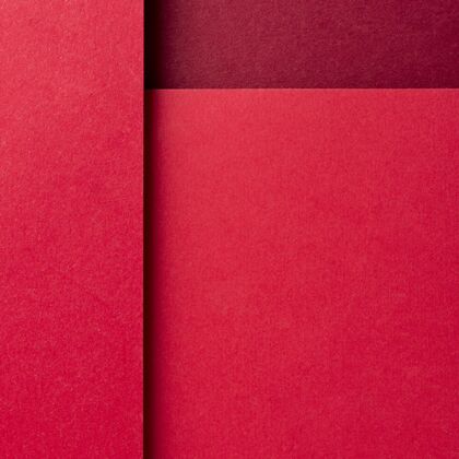 极简用红纸单色静物构图简单纸着色