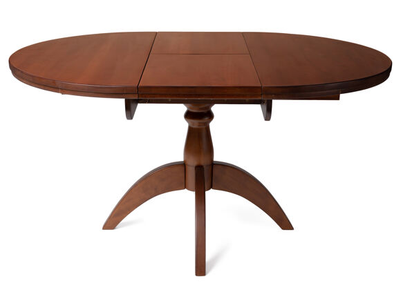 书桌椭圆形木制经典独立桌椭圆形元素豪华