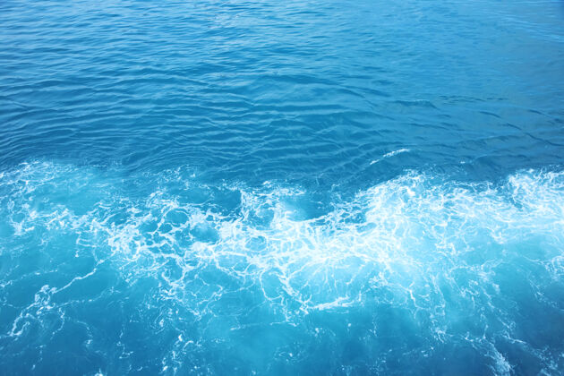 浪海浪在海浪中溅起涟漪水蓝色地下水位液体运动无人机