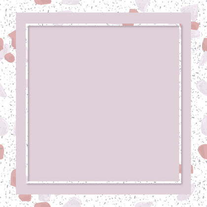 瓷砖粉色水磨石框架粉彩彩色水磨石