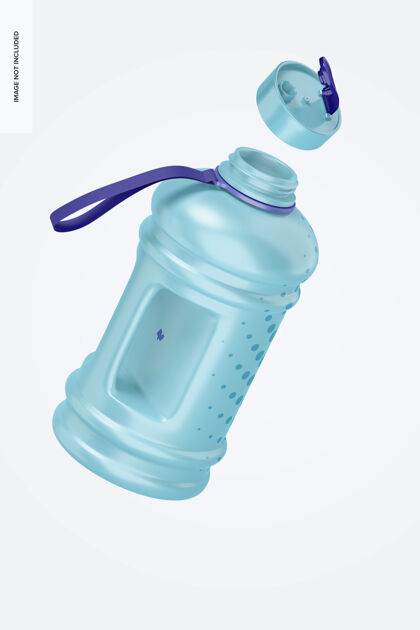 运动2.2升水瓶模型 漂浮瓶子水瓶模型