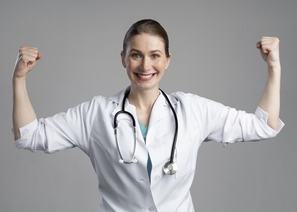 护士女卫生员画像健康专业人士妇女工人