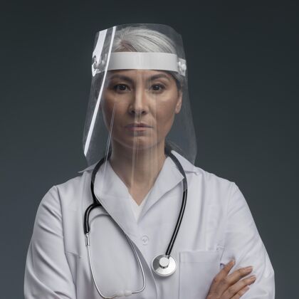 医疗女卫生员画像人工人护士