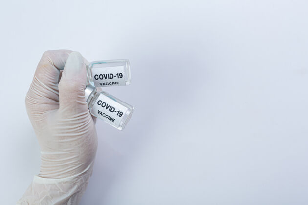 研究把科学家或医生手里的一小瓶疫苗合上实验治疗疫苗
