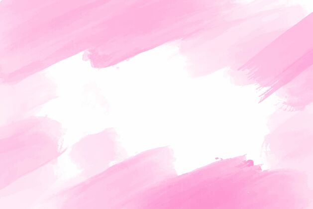 水彩水彩粉色抽象背景飞溅背景染色