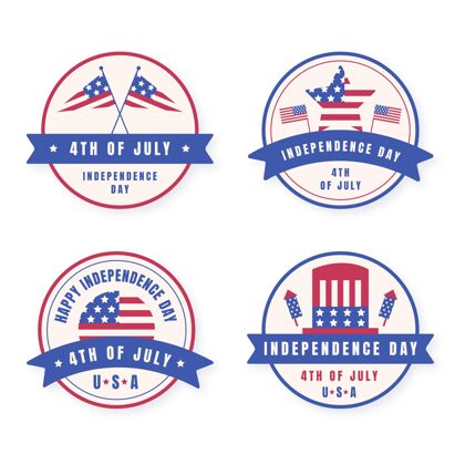 美国七月四日公寓-独立日标签系列分类活动爱国