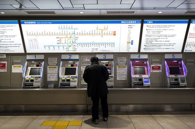 信息日本地铁列车系统乘客信息显示屏城市日本火车站