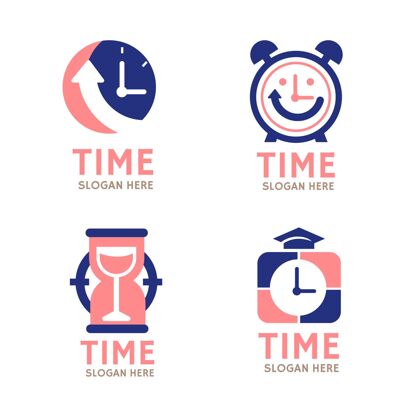 标志平面设计时间标志包时间标识手表标识品牌