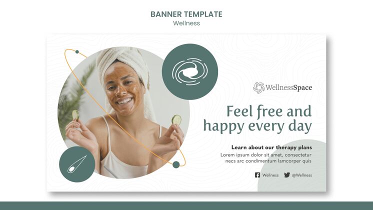 网页模板幸福健康横幅模板设计健康横幅横幅设计