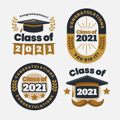 毕业典礼平面类2021徽章收藏校友公寓设计徽章