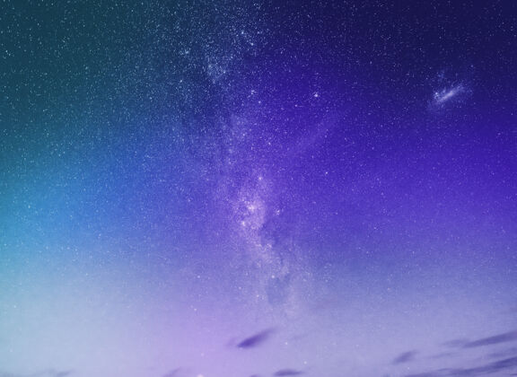背景紫色星空背景夜晚幻想繁星