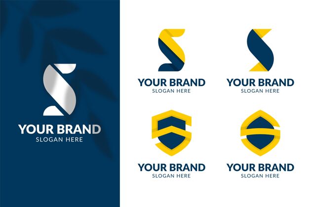 标识平面设计的标志模板收集企业公司标识品牌