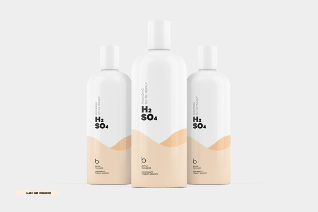 包装洗发水瓶包装模型品牌品牌洗发水