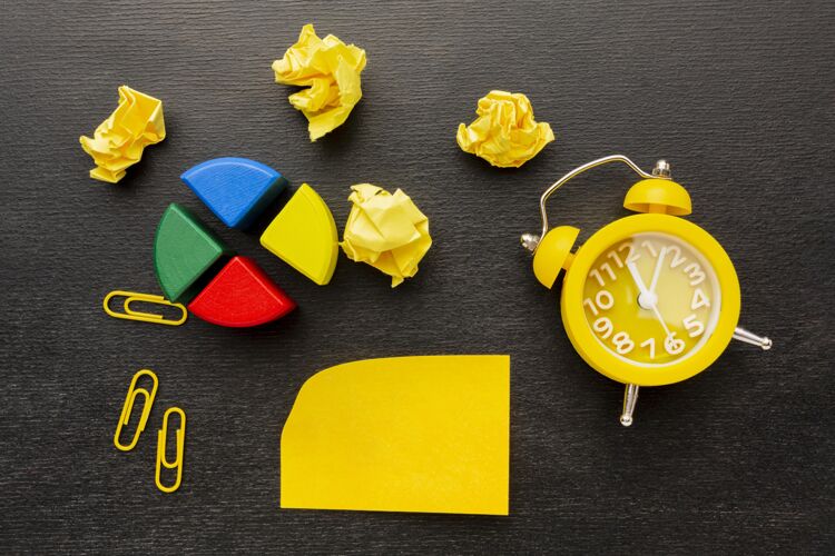 独特平面抽象创新组合工作解决方案创意