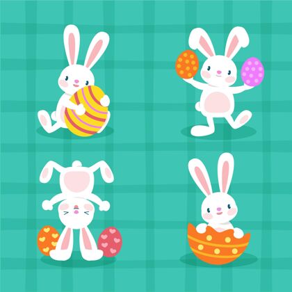 庆祝复活节兔子系列分类插图传统