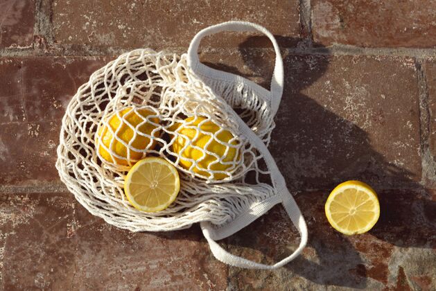新鲜新鲜柠檬海龟袋水果有机柠檬