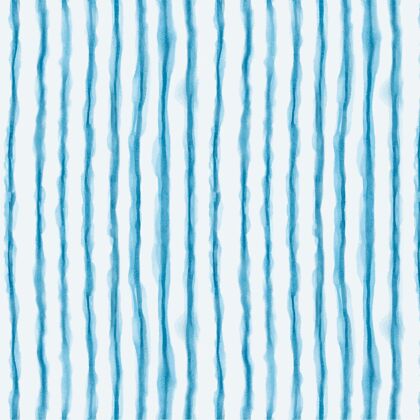 纹理水彩线条shibori图案蓝色手工制作手绘