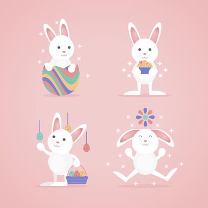 收集复活节兔子系列教兔子设置