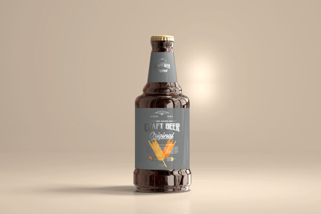 啤酒厂啤酒瓶模型展示模型酒精