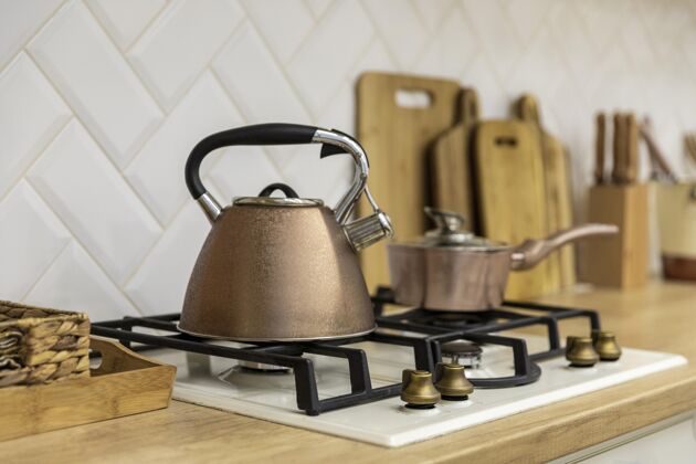 项目茶壶上灶厨房室内设计房子细节元素