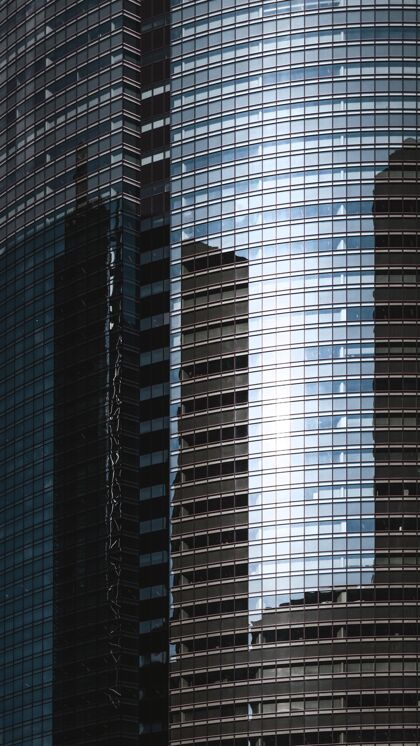 建筑有窗户的摩天大楼企业高层现代