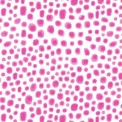 流行粉色水彩圆点无缝图案圆点各种图案