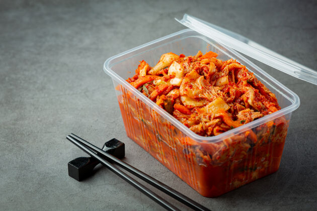 胡椒泡菜即食塑料盒自然食品香料