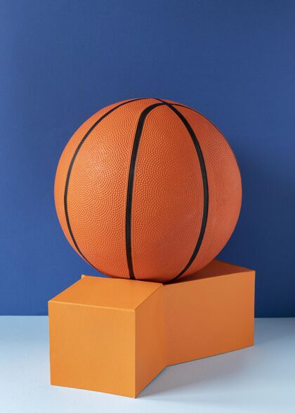 分心篮球箱正面图娱乐球静物
