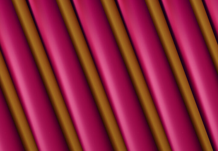 抽象粉金色分层表面抽象几何背景条纹背景图层