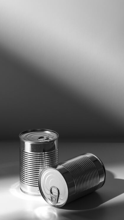 戒指高角度银高圆形锡罐复制空间铁钢罐装